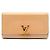 Louis Vuitton Clutch Vernis Louise East-West Arancione