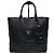 Prada Tote e Borsa a Spalla in Vitello Daino Nero