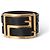 Versace Due fibbie placcate in oro Multicolore