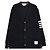 Thom Browne Texturierter Piqué-Cardigan Blau - Ansicht 3