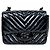 Chanel Petit Sac Chevron Negro