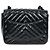 Chanel Petit Sac Chevron Negro - vista 3