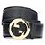 Gucci Blondie Ledergürtel Schwarz - Ansicht 3