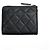 Chanel Portafoglio per carte in pelle caviar con monedero con zip, set completo per regali - vista 4