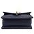 Chanel Bolso de hombro y bolso bandolera de piel de cordero con logotipo CC, Oro Champagne Azul - vista 6