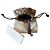 Gucci Mini borsa a coulisse Minuet GG Canvas Nano Portachiavi Beige Marrone - vista 2