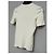 Fendi FF T-Shirt aus Viskose-Strick Silber - Ansicht 5