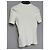 Fendi FF T-Shirt aus Viskose-Strick Silber - Ansicht 6