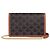 Céline Wallet on Chain Crossbody Bag Triomphe Tan Braun - Ansicht 3
