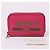 Gucci Cartera de tarjetas con cremallera rosa Front Web Logo - vista 11