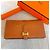 Hermès Cartera Bearn Croco Matte Croco Oro Multicolor - vista 3