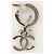 Chanel Orecchini pendenti in metallo dorato con strass e cristalli D'oro - vista 4