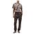 Hermès Set con giacca varsity Coaching Remix e pantaloni da jogging da donna Nero - vista 3