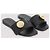 Loewe Sandali Pebble in pelle di vitello morbida Nero - vista 8