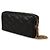 Saint Laurent Pochette Cassandra in agnello Nero - vista 5