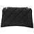 Balenciaga Borsa a Spalla Quilted Denim Crush Chain Marrone - vista 2