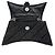 Balenciaga Borsa a Spalla Quilted Denim Crush Chain Marrone - vista 5