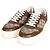 Gucci Baskets brodées marron