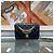 Chanel Borsa con patta e catena con logo di perle Nero Oro - vista 3