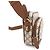 Gucci Borsa a tracolla GG Emblem Medium FAED Unisex Marrone - vista 13