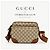 Gucci Borsa a tracolla GG Emblem Medium FAED Unisex Marrone - vista 7
