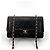 Chanel Borsa a tracolla Diana in agnello con finiture dorate Nero - vista 3