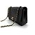 Chanel Borsa a tracolla Diana in agnello con finiture dorate Nero - vista 5