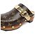 Louis Vuitton Monogram Metallic Cottage Clogs Braun - Ansicht 4