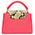 Louis Vuitton Capucines BB Top Handle Tasche aus Python Rosa Pink  - Ansicht 3