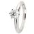 Tiffany & Co Tiffany Setting Diamant Verlobungsring Größe (Tiffany Zertifikat) Silber