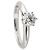Tiffany & Co Tiffany Setting Diamant Verlobungsring Größe (Tiffany Zertifikat) Silber - Ansicht 3