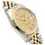 Orologio Rolex Datejust Combo da Uomo Quadrante in Lino Bokeh Index D'oro - vista 11