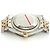 Orologio Rolex Datejust Combo da Uomo Quadrante in Lino Bokeh Index D'oro - vista 13