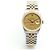 Orologio Rolex Datejust Combo da Uomo Quadrante in Lino Bokeh Index D'oro - vista 16