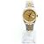 Orologio Rolex Datejust Combo da Uomo Quadrante in Lino Bokeh Index D'oro - vista 3