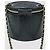 Chanel Piccola Vanity Rotonda in Agnello Nero Placcata Oro - vista 10