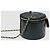 Chanel Piccola Vanity Rotonda in Agnello Nero Placcata Oro - vista 4