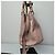 Bamboo Gucci Pelle con accenti oro chiaro bambù in Indie Pink Rosa - vista 5