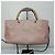 Bamboo Gucci Pelle con accenti oro chiaro bambù in Indie Pink Rosa - vista 6
