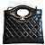Chanel Bolso New Mini con Chip Interno Crossbody Negro Oro