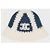 Céline Nuovo Bucket Hat in Denim e Lana Crochet Triomphe Multicolore - vista 6