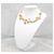 Chanel Collana Choker Crystal LOVE Argento - vista 2