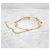 Chanel Collana Choker Crystal LOVE Argento - vista 7