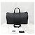 Louis Vuitton Keepall Bandoulière Black Shadow Monogram Nero - vista 9