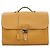 Hermès Valigetta Depeche Sesame Gold Arancione