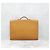 Hermès Valigetta Depeche Sesame Gold Arancione - vista 3