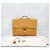 Hermès Valigetta Depeche Sesame Gold Arancione - vista 9