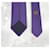 Hermès Cravatta in seta Violet Marine Porpora - vista 4