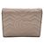 Gucci Mini billetera Marmont Matelassé Castaño - vista 4