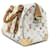 Louis Vuitton White Multi Speedy Multicolore  - vista 2